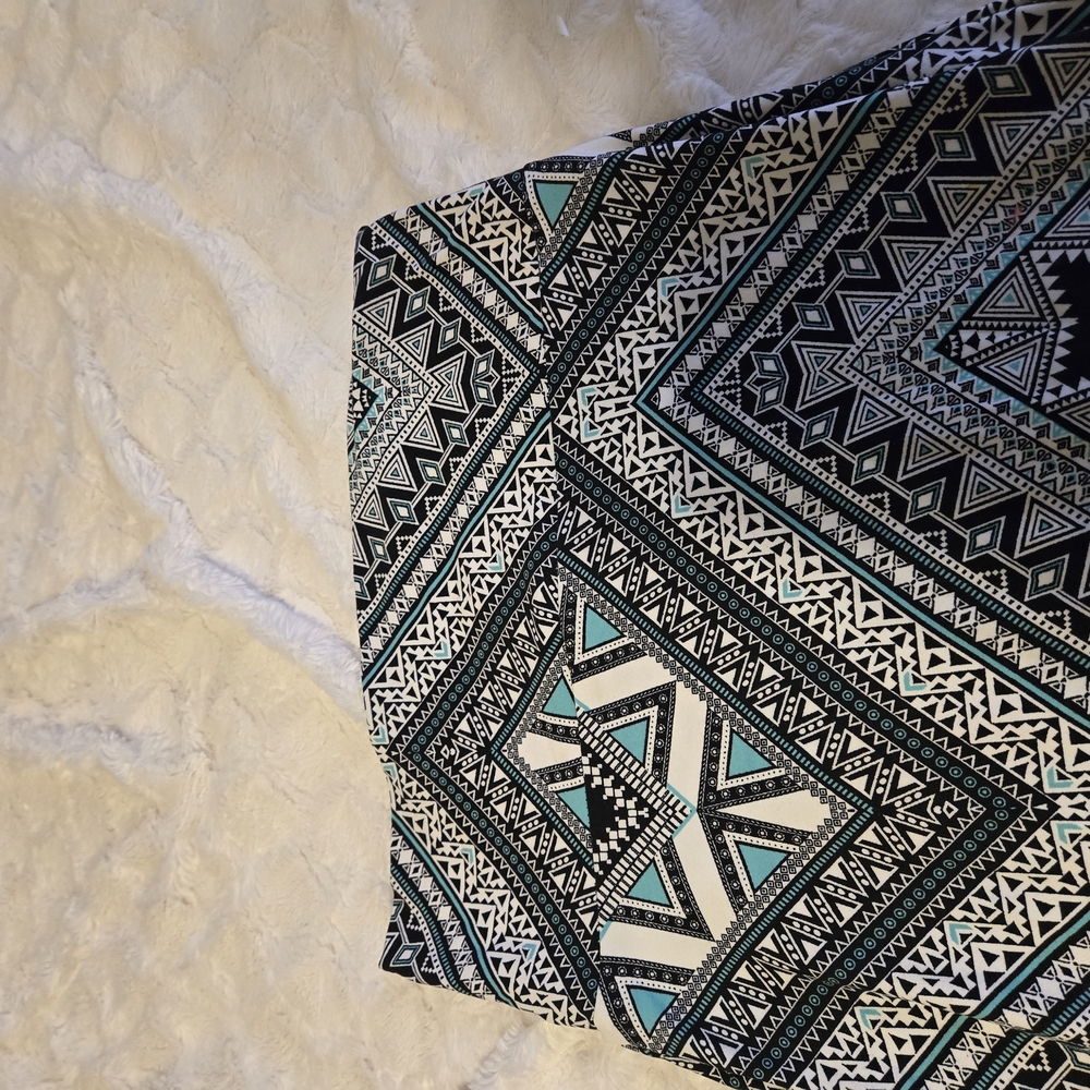 Geometric Patterned Skirt